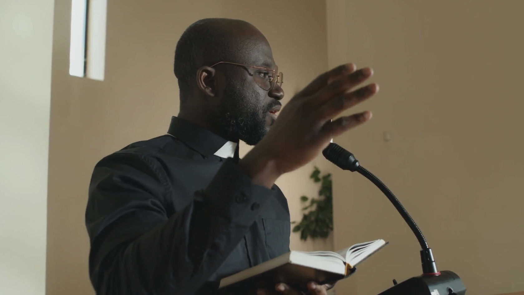 Pastor Church Service